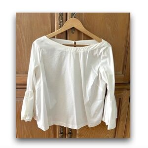 Laundry by Shelli Segal Puffy Sleeved Top • M